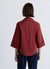 Camicia a tinta unita con scollo a v