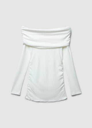 T-shirt a spalle scoperte