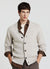 Cardigan con bottoni e scollo a V