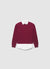 Sweat-shirt avec col de chemise
