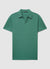 Plain-coloured polo T-shirt