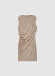Kurzes Kleid mit Rüschen - M