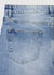 Pantaloncini jeans con risvolto