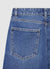High-waisted palazzo jeans
