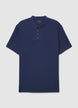 Camicia con collo alla coreana e bottoni - XS