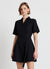 Vestito chemisier corto con cintura
