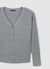 Cardigan intrecciato con bottoni