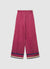 Patterned palazzo trousers