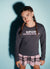 Long-sleeve T-shirt with K-pop® print