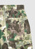 Cargo trousers with camouflage print
