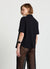Camicia effetto crinkle con taschino