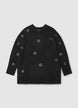 Oversize-Pullover mit Applikationen - XL/XX