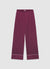 Set pigiama con camicia e pantaloni ampi