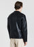 Faux leather biker jacket