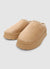 Sabot platform con impunture decorative