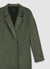 Suede-effect coat