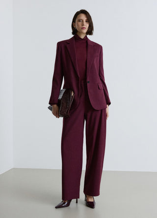Pantaloni balloon con pinces
