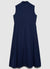 Vestito chemisier lungo senza maniche