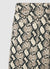 Wide-leg trousers with snake print