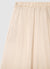 Solid colour faux satin wide-leg trousers