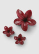 Pack 3 fermagli a fiore - TU
