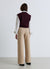 Wide-leg jeans with pleats