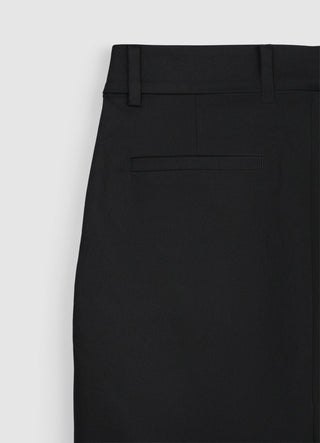 Cotton sateen trousers