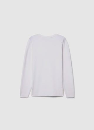 Maglia girocollo a tinta unita