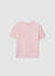 Solid-coloured crew-neck T-shirt