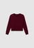 Basic crew neck sweatshirt in a solid colour