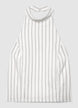 Striped halterneck top - XS
