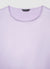 T-shirt simil satin a tinta unita