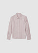 Camicia a righe con ricami e perle - XS