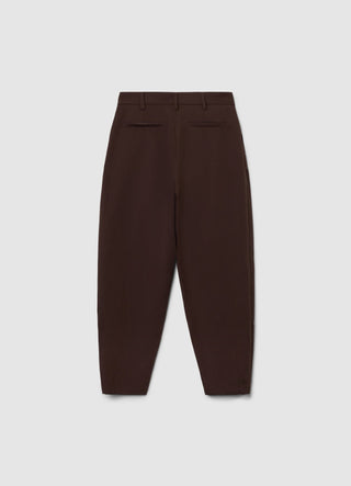 Solid colour balloon trousers
