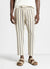 Pantaloni jogger a righe con coulisse