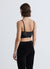 Bustier aus samt mit schimmerndem Effekt