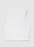 Ribbed crop tank top, rower style