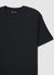 T-shirt girocollo in costina
