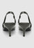 Spitz-Slingback mit mittelhohem Absatz