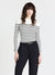 Round neck striped jumper