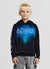 Oversized hooded sweatshirt with PlayStation print