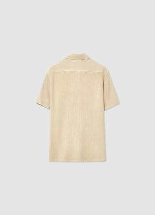 Camicia classica in misto lino