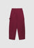 Solid colour balloon worker trousers