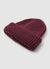 Ribbed beanie with cuff