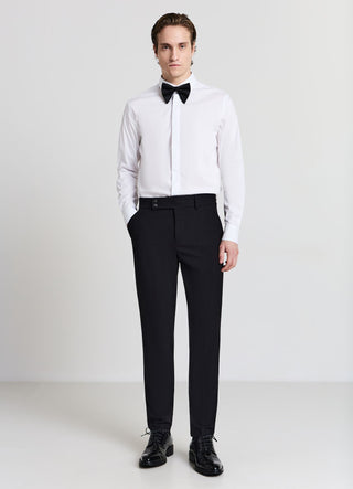 Camicia con placket nascosto