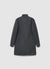 Coat with a stand-up collar in a solid colour
