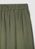 Solid-colour palazzo trousers with an elasticated waistband