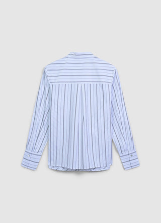 Diagonal striped shirt