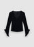 T-shirt maniche frill