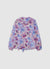 Blouse avec volants et imprimé floral